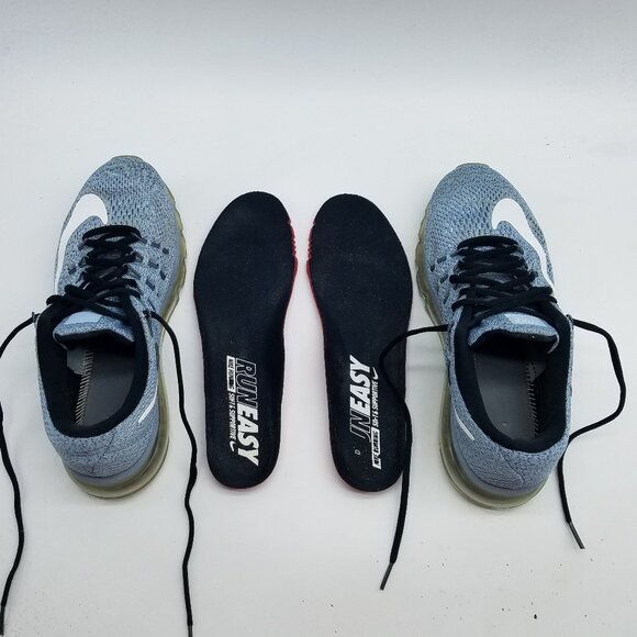 Nike Air Max 2016 Women's Size 8.5 Running Shoes Blue Gray - Picture 8 of 12